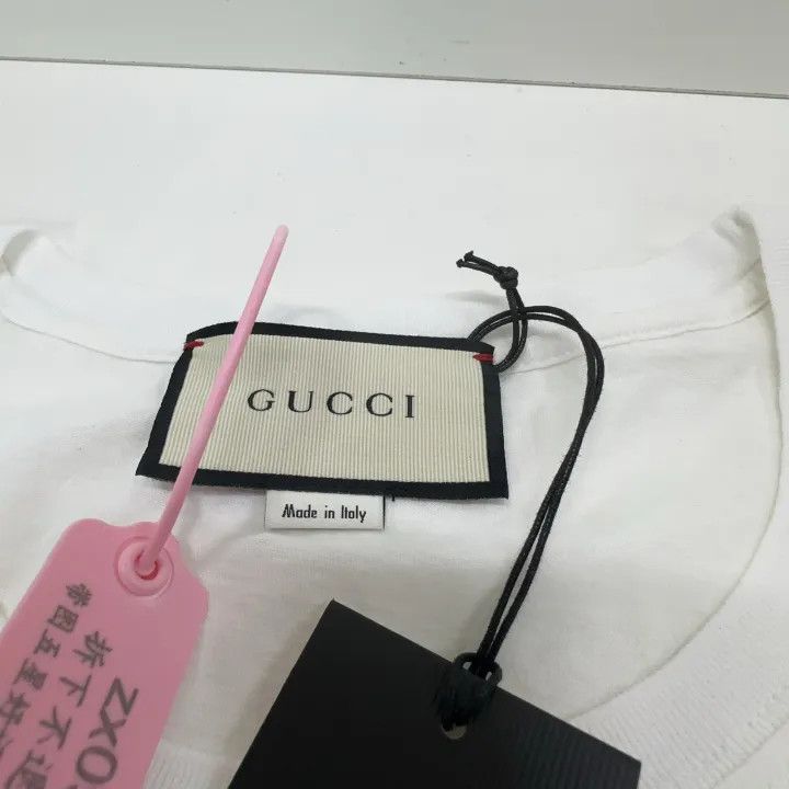 Gucci Gucci Logo Print Vintage Style Short Sleeve T-Shirt Size US M / EU 48-50 / 2 - 4 Thumbnail