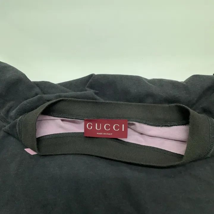Gucci Gucci Black Logo Short Sleeve T-Shirt Size US XL / EU 56 / 4 - 7 Thumbnail