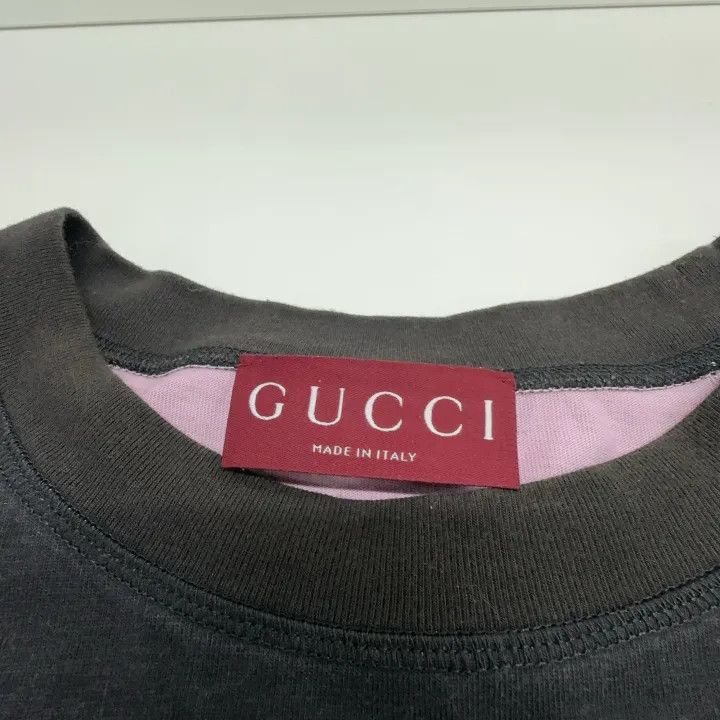 Gucci Gucci Black Logo Short Sleeve T-Shirt Size US XL / EU 56 / 4 - 4 Thumbnail