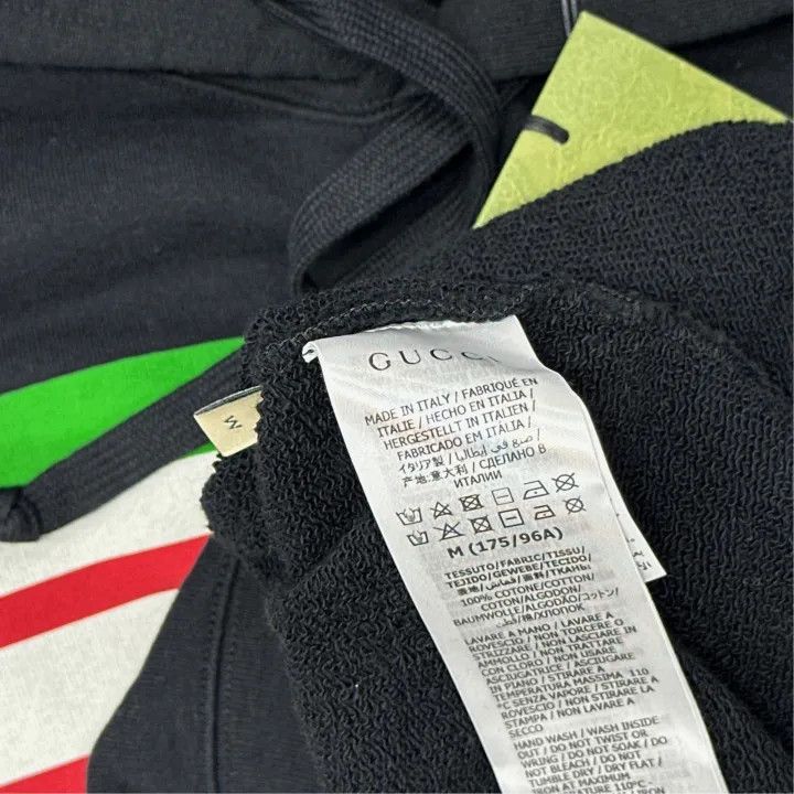 Gucci Gucci Logo Print Hoodie for Men Size US M / EU 48-50 / 2 - 4 Thumbnail