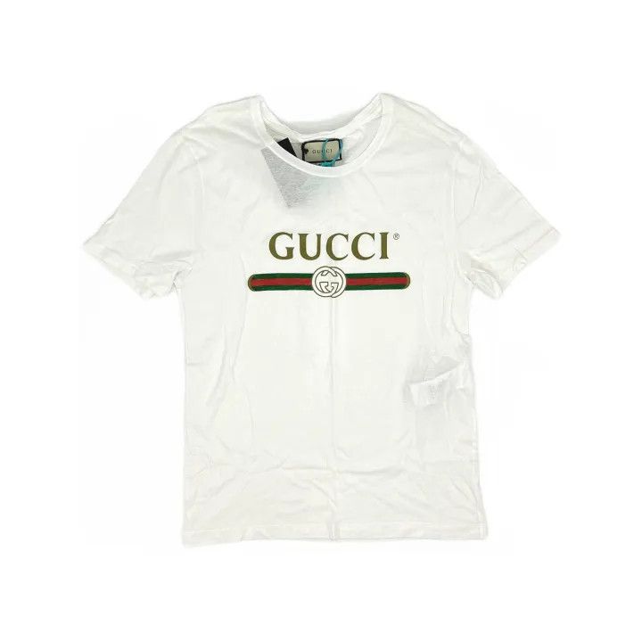 Gucci Gucci Vintage Logo Short Sleeve T-Shirt Size US L / EU 52-54 / 3 - 2 Thumbnail