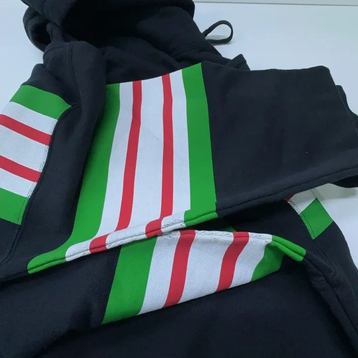 Gucci Gucci Logo Hoodie with Stripes Size US S / EU 44-46 / 1 - 12 Thumbnail