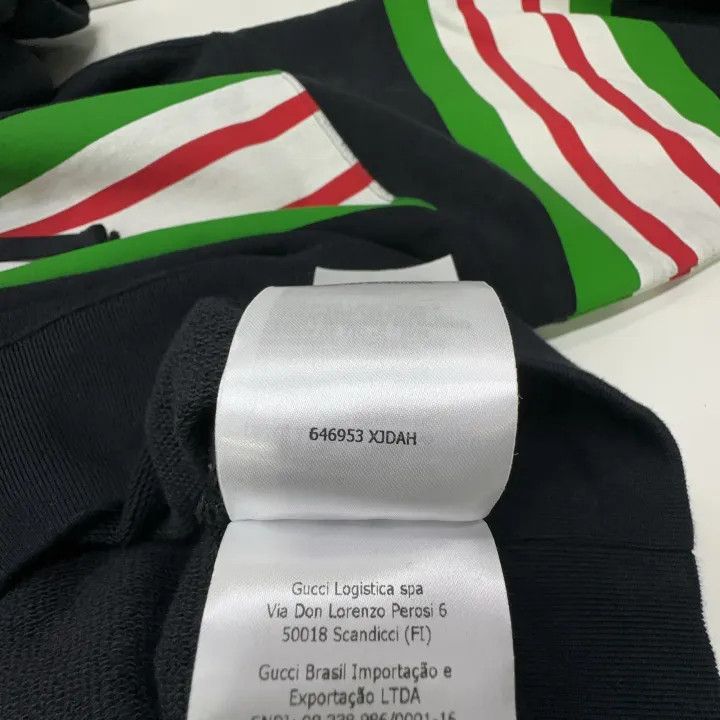 Gucci Gucci Logo Hoodie with Stripes Size US S / EU 44-46 / 1 - 7 Thumbnail