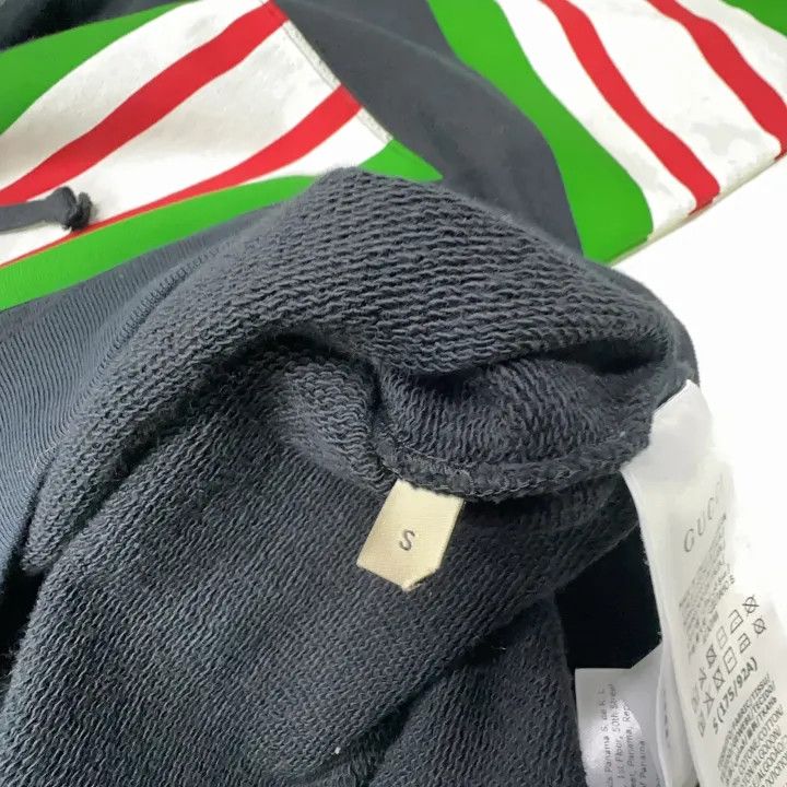 Gucci Gucci Logo Hoodie with Stripes Size US S / EU 44-46 / 1 - 8 Thumbnail