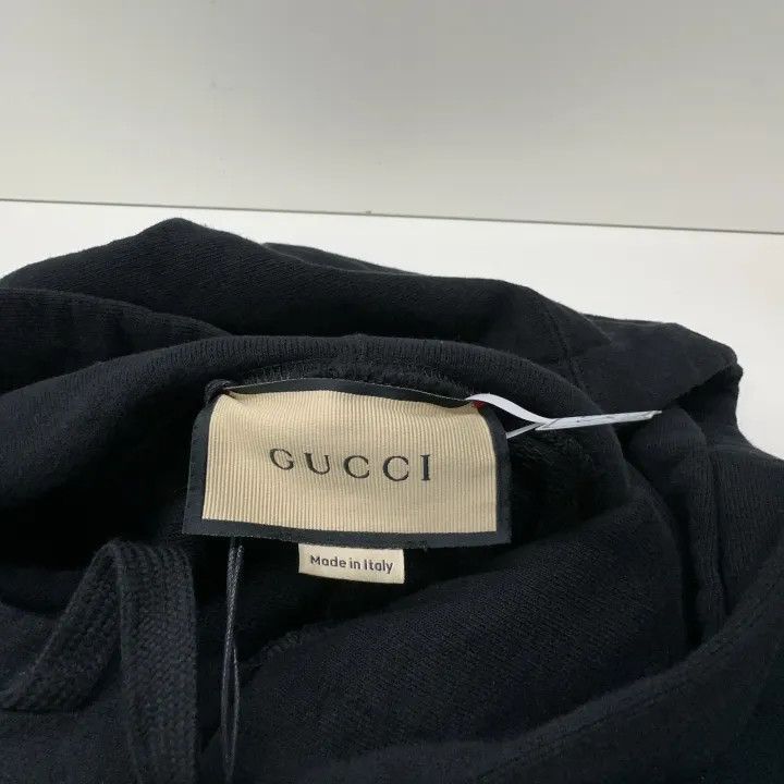Gucci Gucci Logo Hoodie with Stripes Size US S / EU 44-46 / 1 - 4 Thumbnail