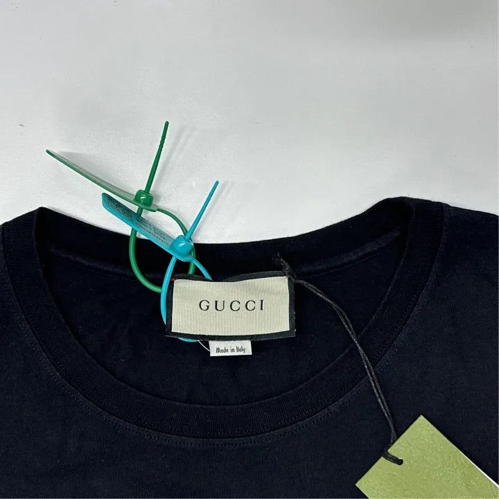 Gucci Gucci Oversized Logo Short Sleeve T-Shirt Size US L / EU 52-54 / 3 - 6 Thumbnail