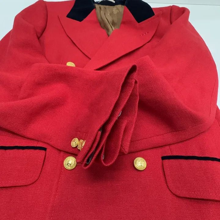 Gucci Gucci Red Double-Breasted Blazer for Men Size US M / EU 48-50 / 2 - 8 Thumbnail
