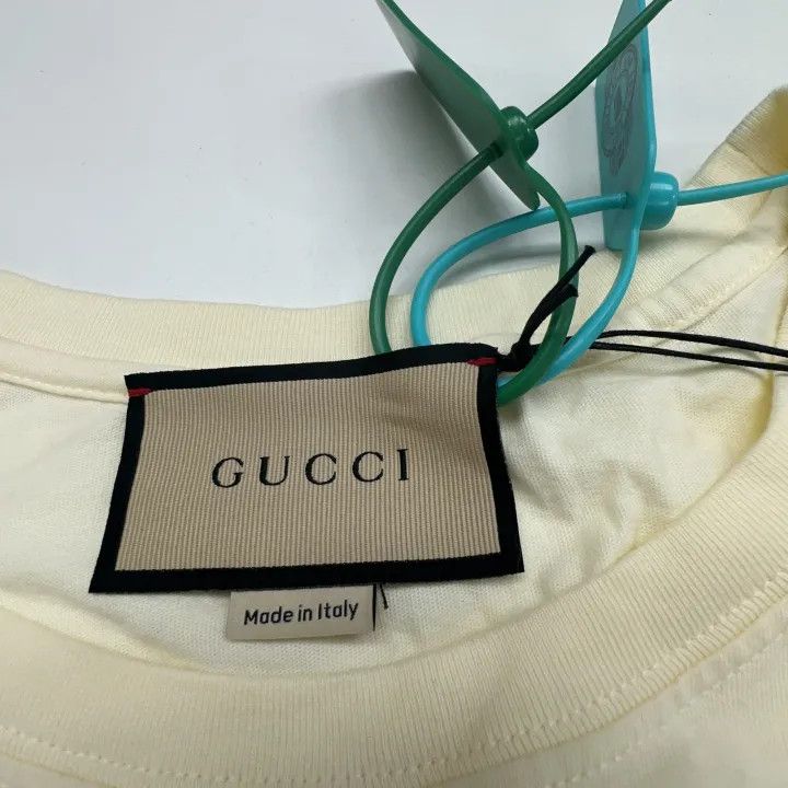 Gucci Gucci Oversized Logo Short Sleeve T-Shirt Size US L / EU 52-54 / 3 - 3 Thumbnail