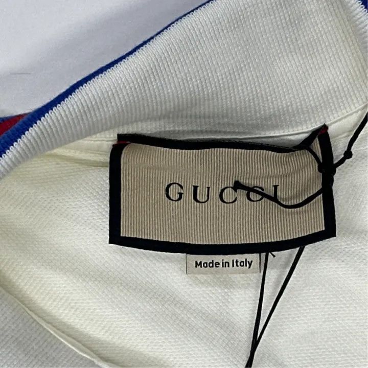 Gucci Gucci Decorated Square Gg Polo Shirt Size US L / EU 52-54 / 3 - 4 Thumbnail
