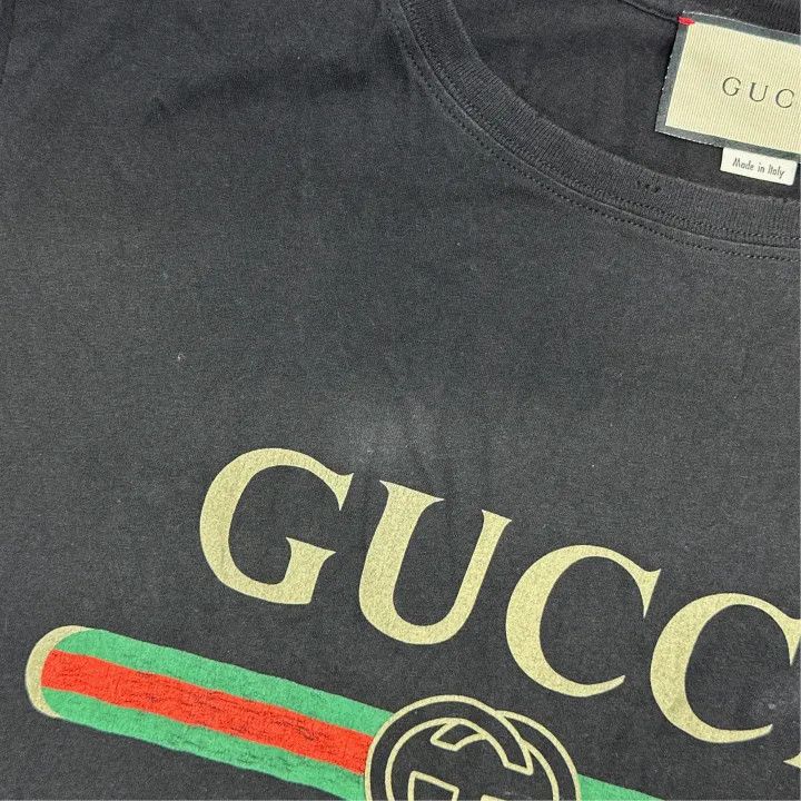 Gucci Gucci Logo Print Short Sleeve T-Shirt Size US S / EU 44-46 / 1 - 8 Thumbnail