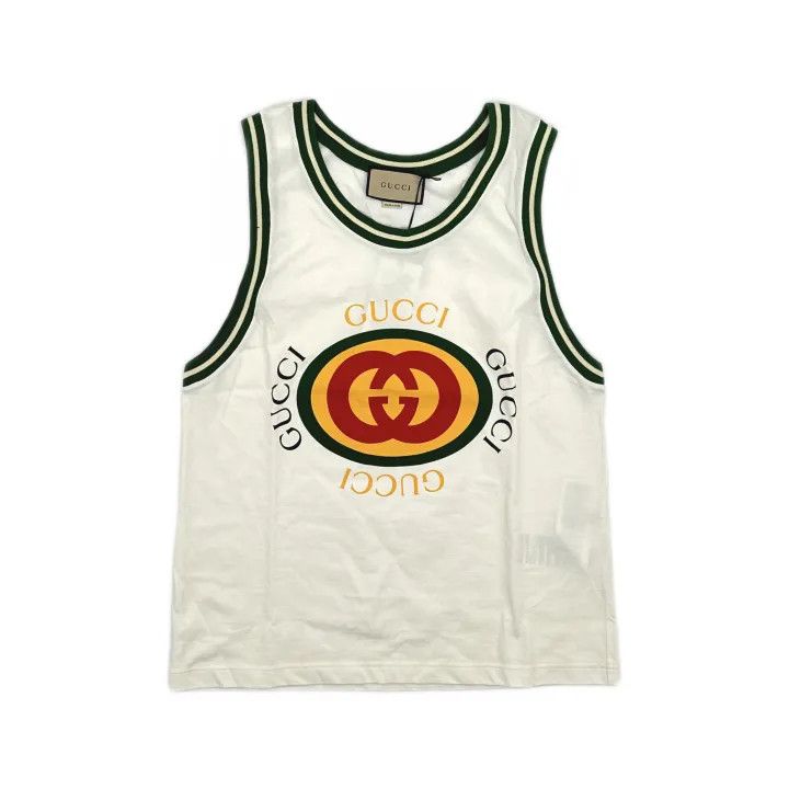 Gucci Gucci SS23 Logo Print Sleeveless Vest Size US XS / EU 42 / 0 - 2 Thumbnail