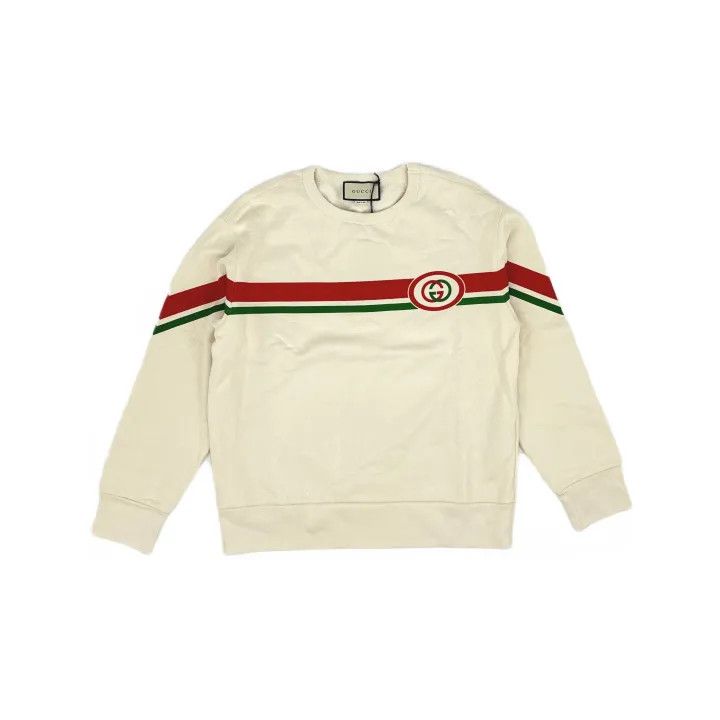 Gucci Gucci Striped Long Sleeve Sweatshirt for All Size US M / EU 48-50 / 2 - 2 Thumbnail