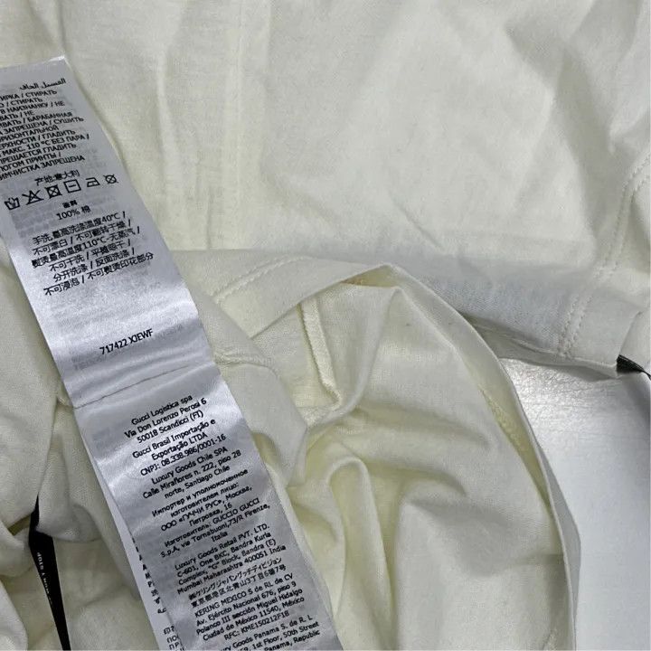 Gucci Logo Print Oversized T-Shirt for Couples