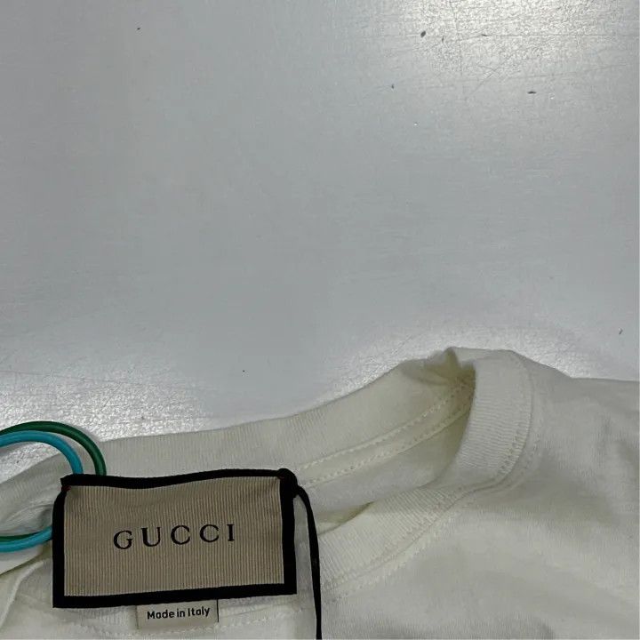 Gucci Logo Print Oversized T-Shirt for Couples