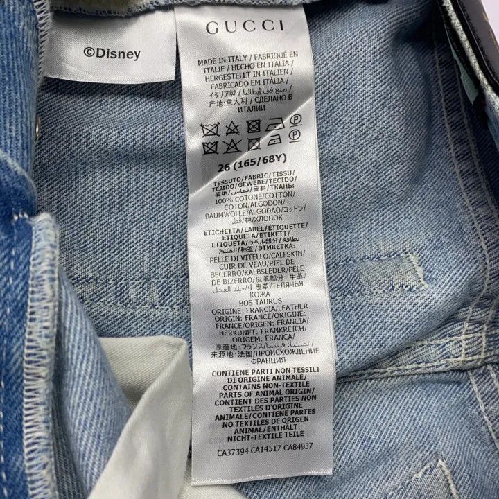 Gucci Gucci x Disney Straight Leg Jeans Size US 26 / EU 42 - 6 Thumbnail