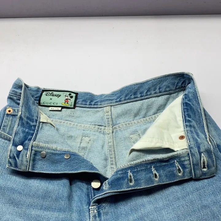 Gucci Gucci x Disney Straight Leg Jeans Size US 26 / EU 42 - 10 Thumbnail