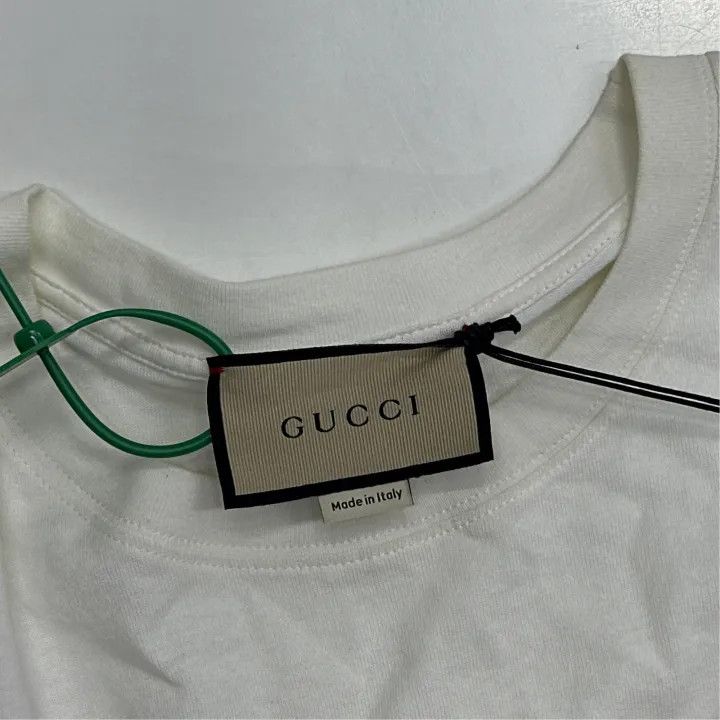 Gucci Gucci Striped Graphic Short Sleeve T-Shirt Size US S / EU 44-46 / 1 - 2 Thumbnail