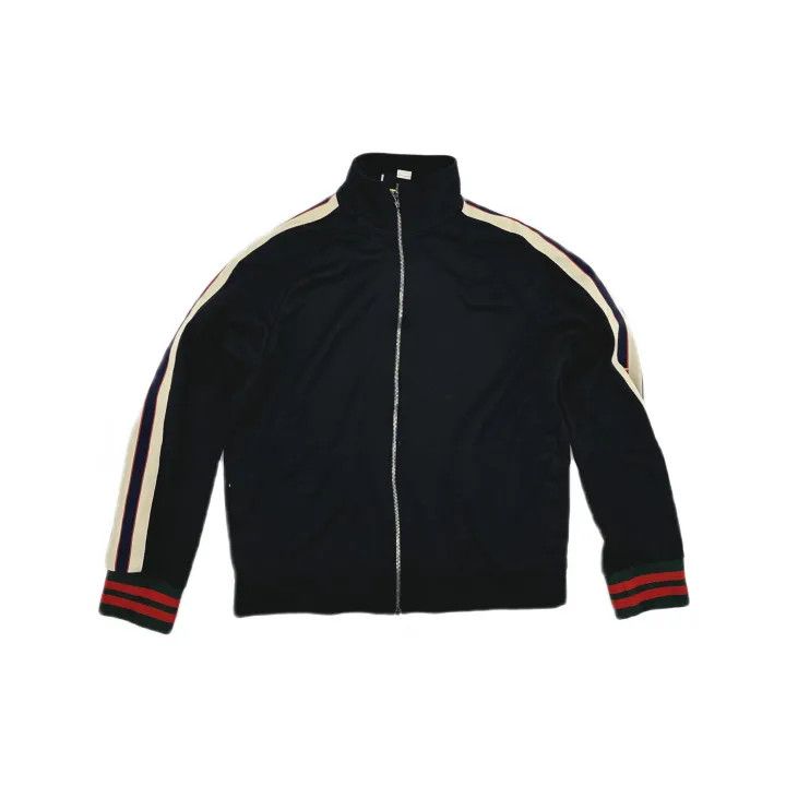 Gucci Gucci Black Technical Jersey Track Jacket Size US L / EU 52-54 / 3 - 2 Thumbnail