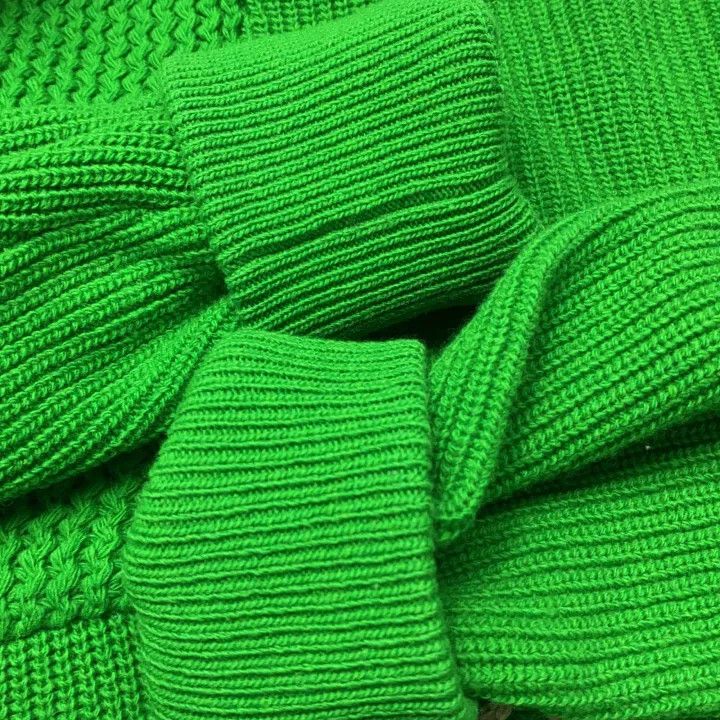Gucci Gucci Green Knitted Wool Sweater for Men Size US M / EU 48-50 / 2 - 8 Thumbnail