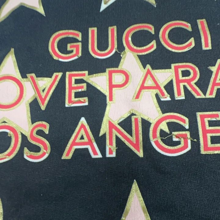 Gucci GUCCI Logo Star Print Hoodie for Men Size US L / EU 52-54 / 3 - 11 Thumbnail
