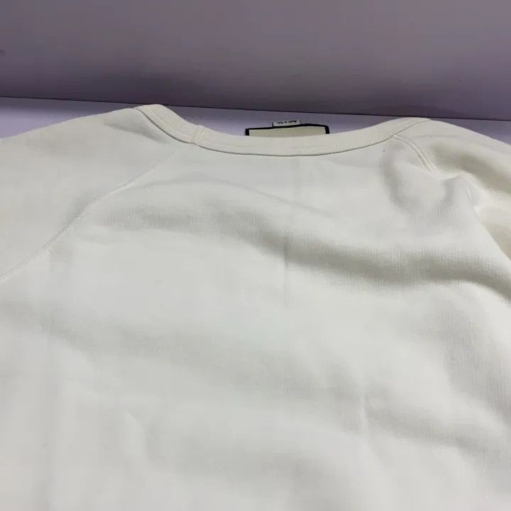Gucci Gucci Urban Print Cotton Sweatshirt White Size US S / EU 44-46 / 1 - 5 Thumbnail