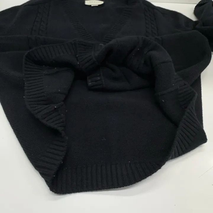 Gucci Gucci Black Cable Knit Cardigan Size US S / EU 44-46 / 1 - 8 Thumbnail
