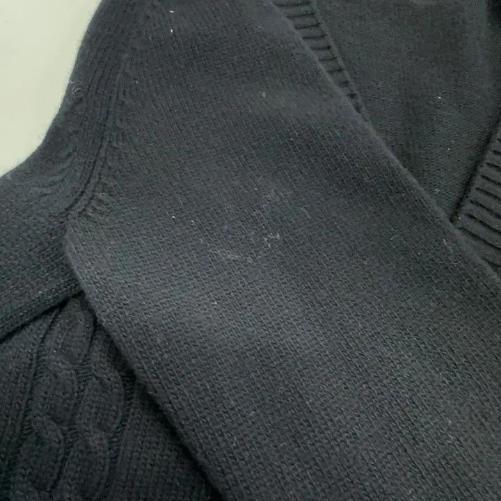 Gucci Gucci Black Cable Knit Cardigan Size US S / EU 44-46 / 1 - 5 Thumbnail