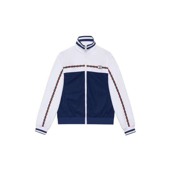 Gucci Gucci Colorblock Track Jacket for Men Size US M / EU 48-50 / 2 - 2 Thumbnail