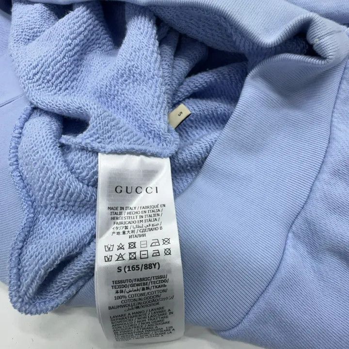Gucci Gucci Logo Apple Print Long Sleeve Sweatshirt Size US S / EU 44-46 / 1 - 4 Thumbnail