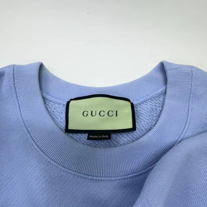 Gucci Gucci Logo Apple Print Long Sleeve Sweatshirt Size US S / EU 44-46 / 1 - 6 Thumbnail