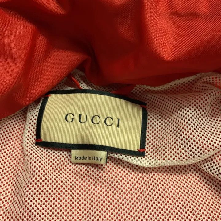 Gucci Gucci Cat Print Red Long Sleeve Jacket Size US L / EU 52-54 / 3 - 5 Thumbnail
