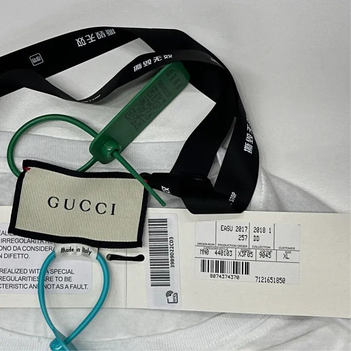 Gucci Gucci Vintage Logo Oversized Short Sleeve T-Shirt Size US XL / EU 56 / 4 - 2 Thumbnail