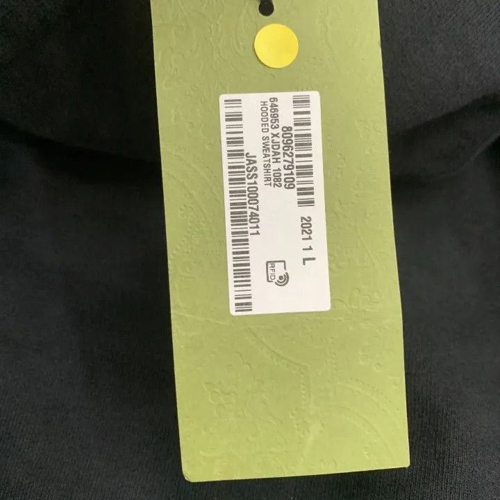 Gucci Gucci Black Hoodie with Double G Print Size US L / EU 52-54 / 3 - 3 Thumbnail