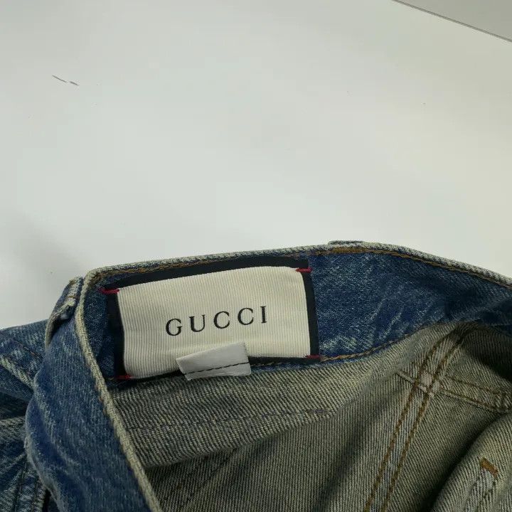 Gucci Gucci Pattern Straight Leg Denim Pants Size US 30 / EU 46 - 5 Thumbnail