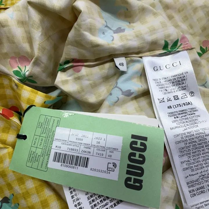Gucci Gucci x Harry Styles Printed Shirt Size US M / EU 48-50 / 2 - 7 Thumbnail