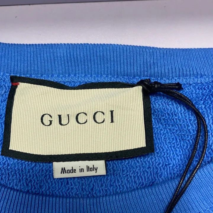 Gucci Gucci Lightning Logo Print Sweatshirt Size US M / EU 48-50 / 2 - 3 Thumbnail