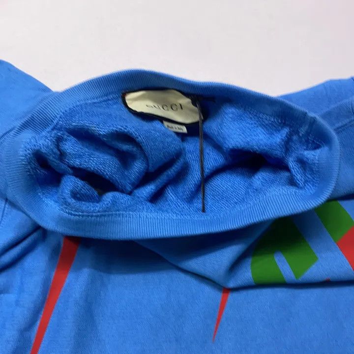 Gucci Gucci Lightning Logo Print Sweatshirt Size US M / EU 48-50 / 2 - 8 Thumbnail