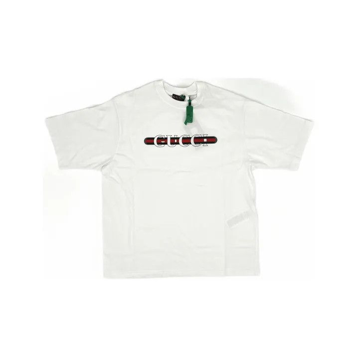 Gucci Gucci Lido Logo Print Short Sleeve Tee Size US L / EU 52-54 / 3 - 2 Thumbnail