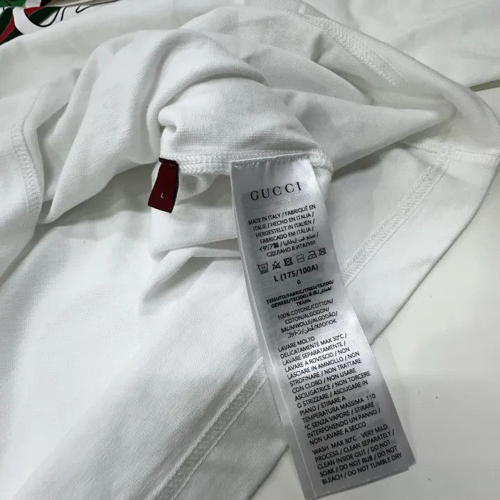 Gucci Gucci Lido Logo Print Short Sleeve Tee Size US L / EU 52-54 / 3 - 6 Thumbnail
