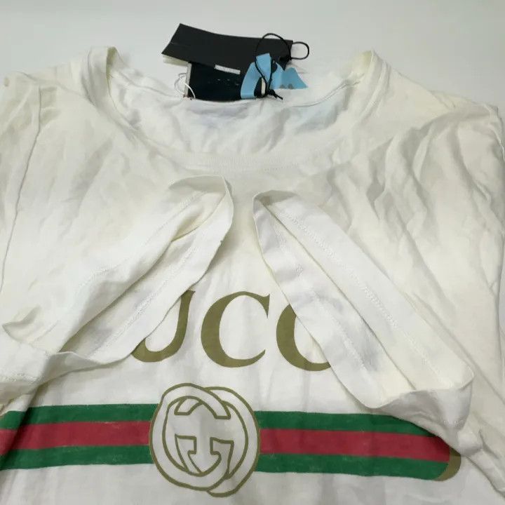 Gucci Gucci Vintage Logo Print Short Sleeve T-Shirt Size US M / EU 48-50 / 2 - 9 Thumbnail