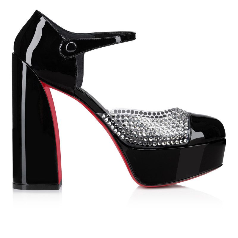 Christian Louboutin movida mj strass Size US 5 / IT 35 - 2 Thumbnail
