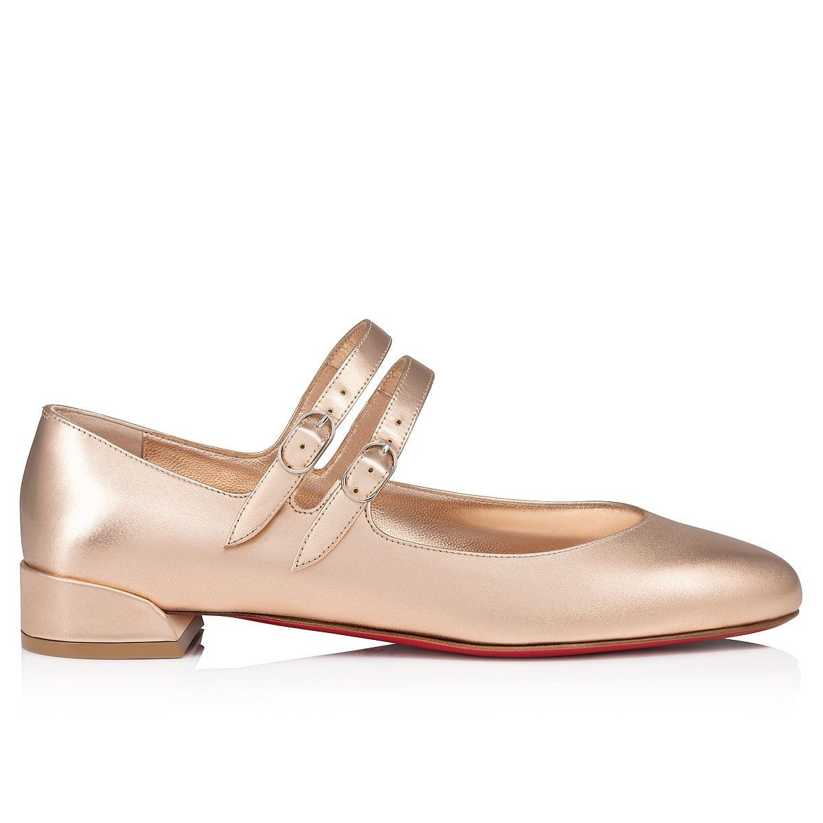 Christian Louboutin sweet jane flat beige Size US 7 / IT 37 - 3 Thumbnail