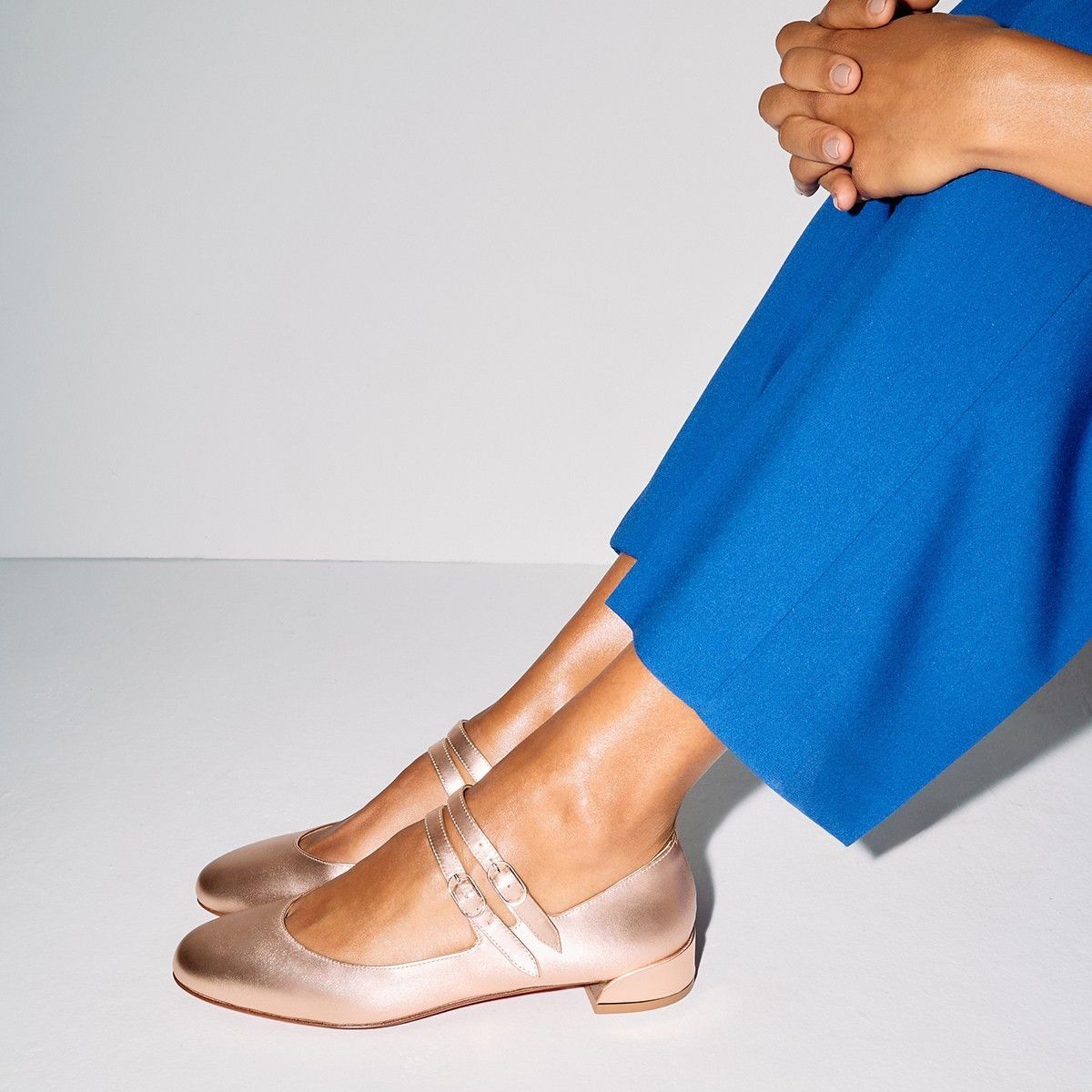 Christian Louboutin sweet jane flat beige Size US 9.5 / IT 39.5 - 2 Thumbnail