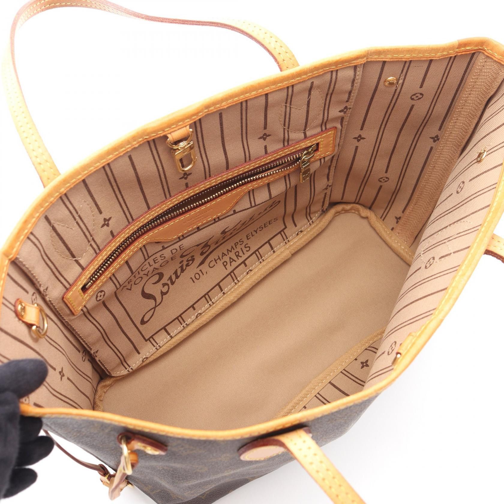 Louis Vuitton Louis Vuitton Louis Vuitton Neverfull PM Monogram Tote Bag Canvas Tote Bag M40155 Size ONE SIZE - 3 Thumbnail