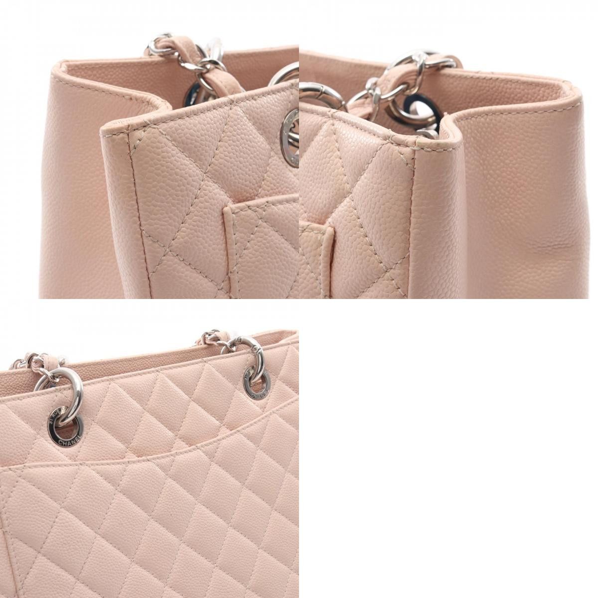Chanel Chanel Chanel Matelasse Grand Shopping Tote Bag Caviar Skin Tote Bag Leather Tote Bag A50995 Size ONE SIZE - 10 Thumbnail