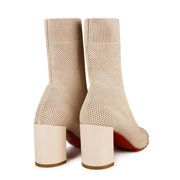 Christian Louboutin Beyonstage 70mm Sock Boot Size US 7.5 / IT 37.5 - 3 Thumbnail