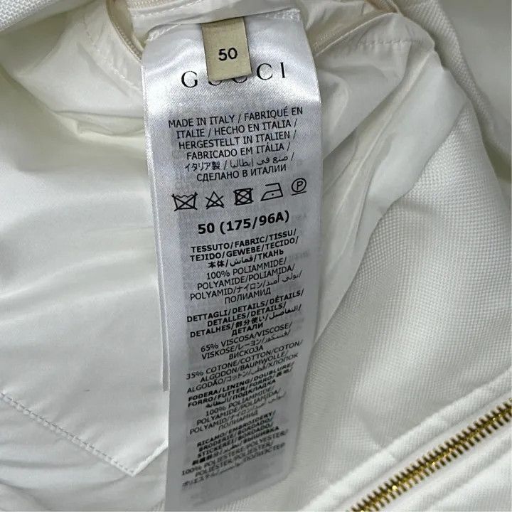 Gucci Gucci SS22 Logo Print Zip Vest for Men Size US L / EU 52-54 / 3 - 3 Thumbnail