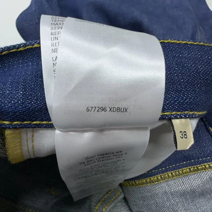 Gucci Gucci Special Logo Denim Shorts for Men Size US 38 / EU 54 - 4 Thumbnail