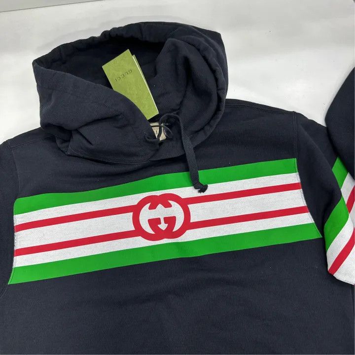 Gucci Gucci Graphic Hooded Sweatshirt for Men Size US XS / EU 42 / 0 - 7 Thumbnail