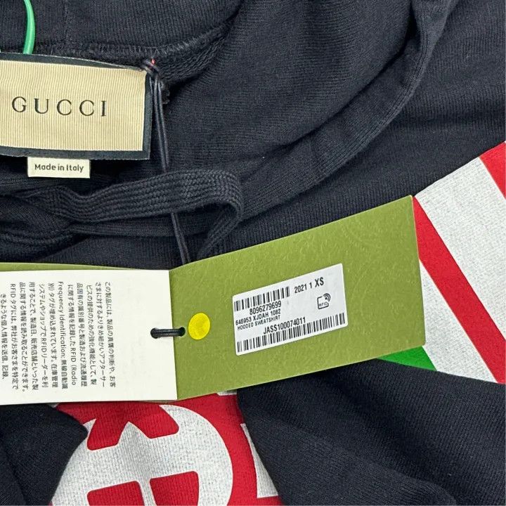 Gucci Gucci Graphic Hooded Sweatshirt for Men Size US XS / EU 42 / 0 - 3 Thumbnail